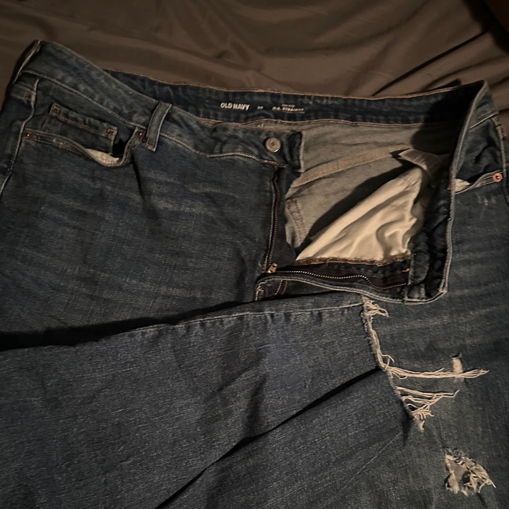 Old Navy Ripped Denim Jeans